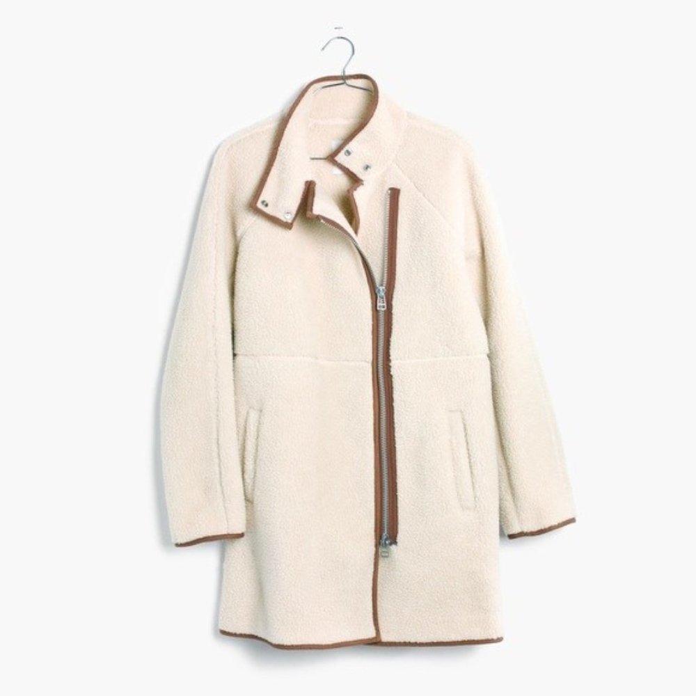 Madewell Cozy Sherpa Coat
